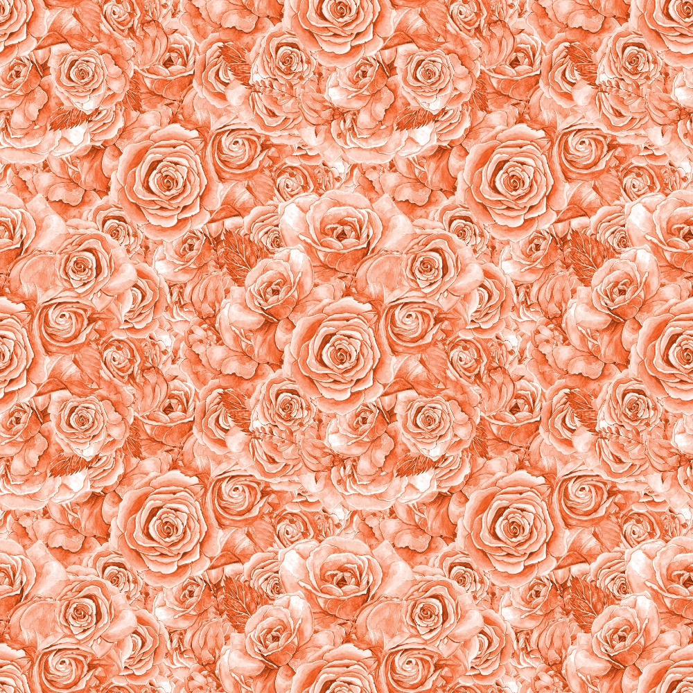Sepia Blooms Pattern 12 Minky Fabric
