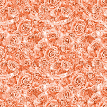Sepia Blooms Pattern 12 Minky Fabric