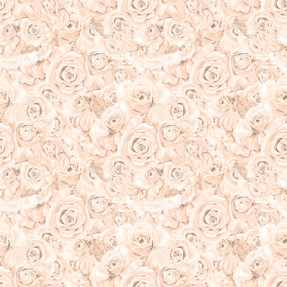 Sepia Blooms Pattern 16 Minky Fabric