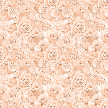 Sepia Blooms Pattern 17 Minky Fabric