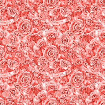 Sepia Blooms Pattern 19 Minky Fabric