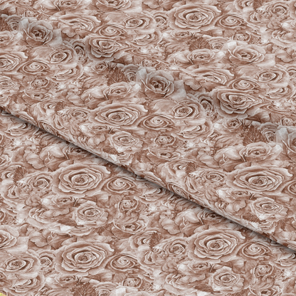 Rose Bouquet Pattern 1 Quilting Cotton Fabric