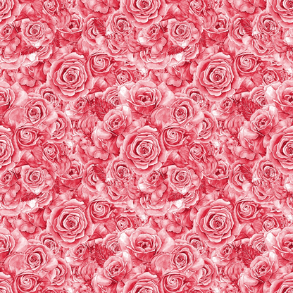 Sepia Blooms Pattern 21 Minky Fabric