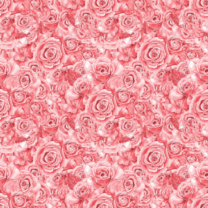 Sepia Blooms Pattern 22 Minky Fabric