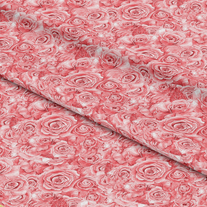 Rose Bouquet Pattern 22 Quilting Cotton Fabric