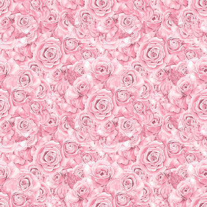 Sepia Blooms Pattern 28 Minky Fabric