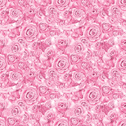 Sepia Blooms Pattern 29 Minky Fabric