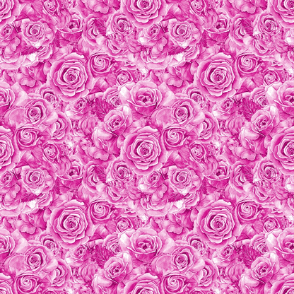 Sepia Blooms Pattern 31 Minky Fabric
