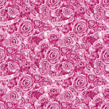 Sepia Blooms Pattern 32 Minky Fabric