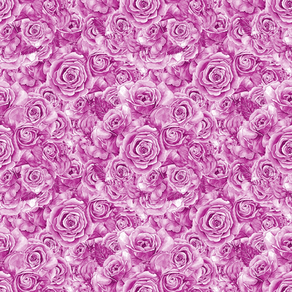 Sepia Blooms Pattern 33 Minky Fabric