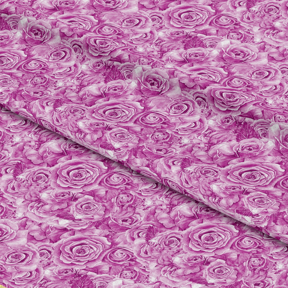 Rose Bouquet Pattern 33 Quilting Cotton Fabric