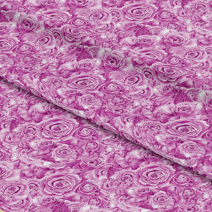 Rose Bouquet Pattern 33 Quilting Cotton Fabric
