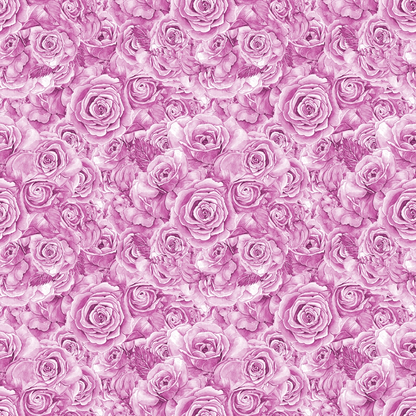 Sepia Blooms Pattern 34 Minky Fabric