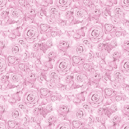 Sepia Blooms Pattern 35 Minky Fabric