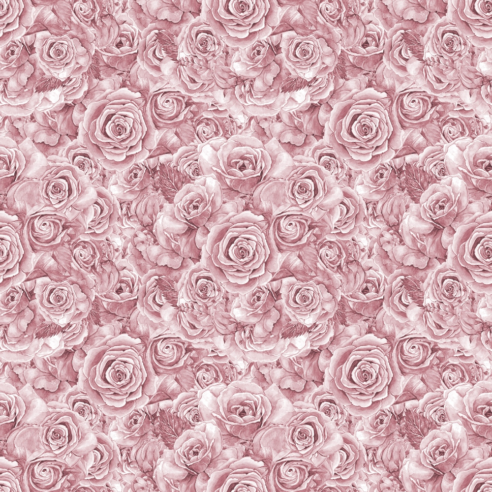 Sepia Blooms Pattern 3 Minky Fabric