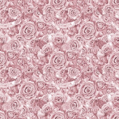 Sepia Blooms Pattern 3 Minky Fabric