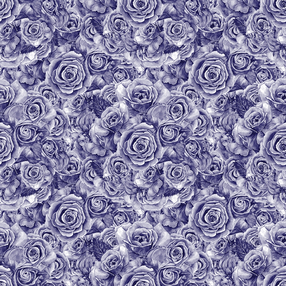 Sepia Blooms Pattern 47 Minky Fabric