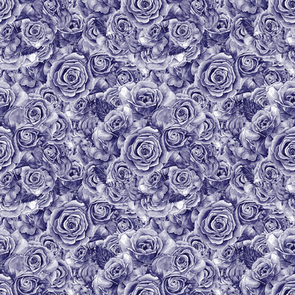 Sepia Blooms Pattern 47 Minky Fabric