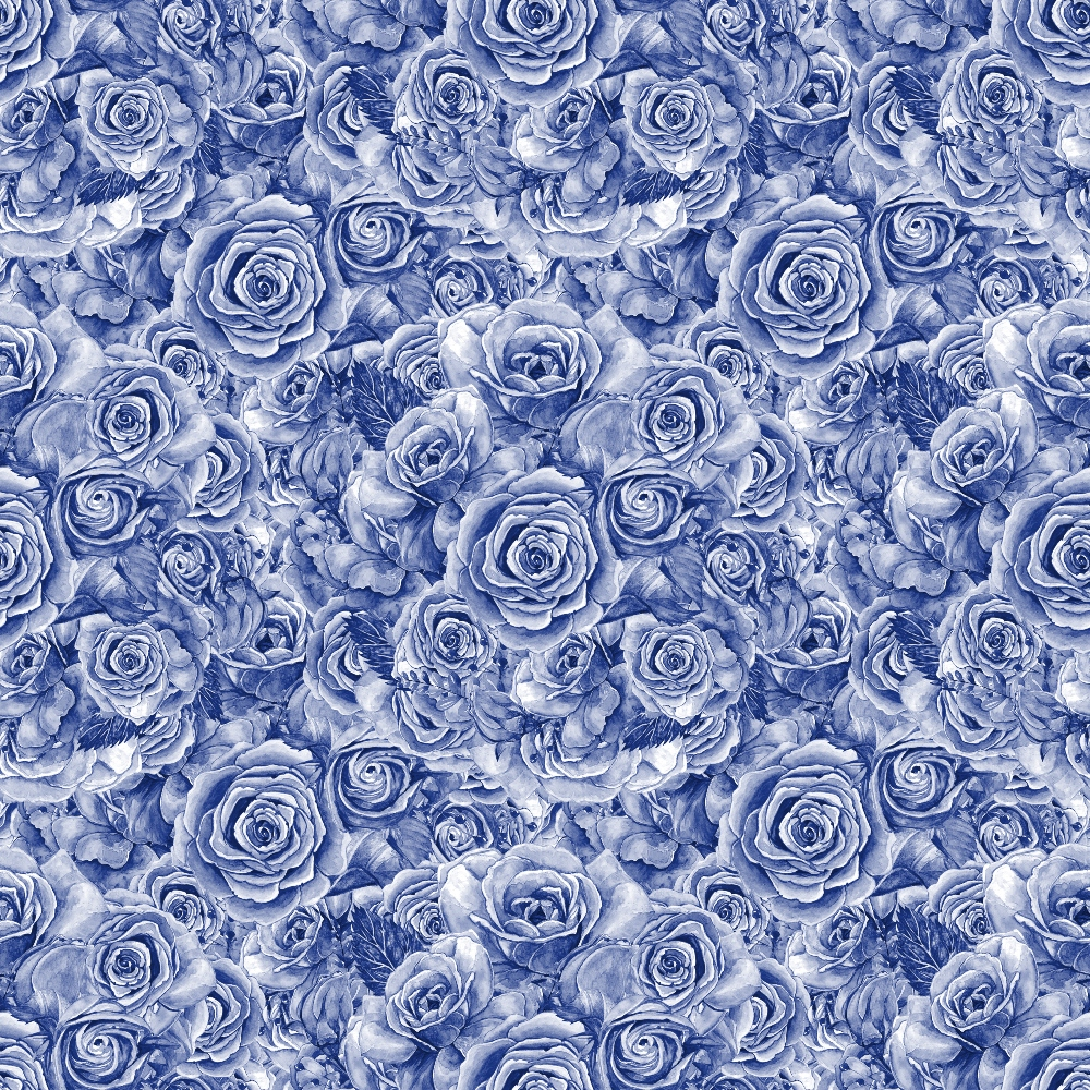 Sepia Blooms Pattern 48 Minky Fabric