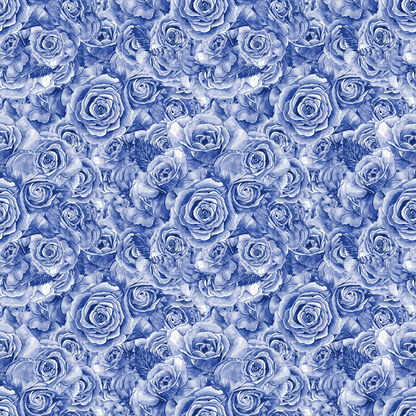 Sepia Blooms Pattern 49 Minky Fabric