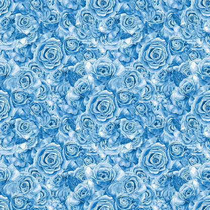 Sepia Blooms Pattern 51 Minky Fabric