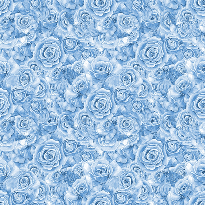 Sepia Blooms Pattern 52 Minky Fabric