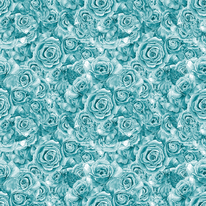 Sepia Blooms Pattern 58 Minky Fabric