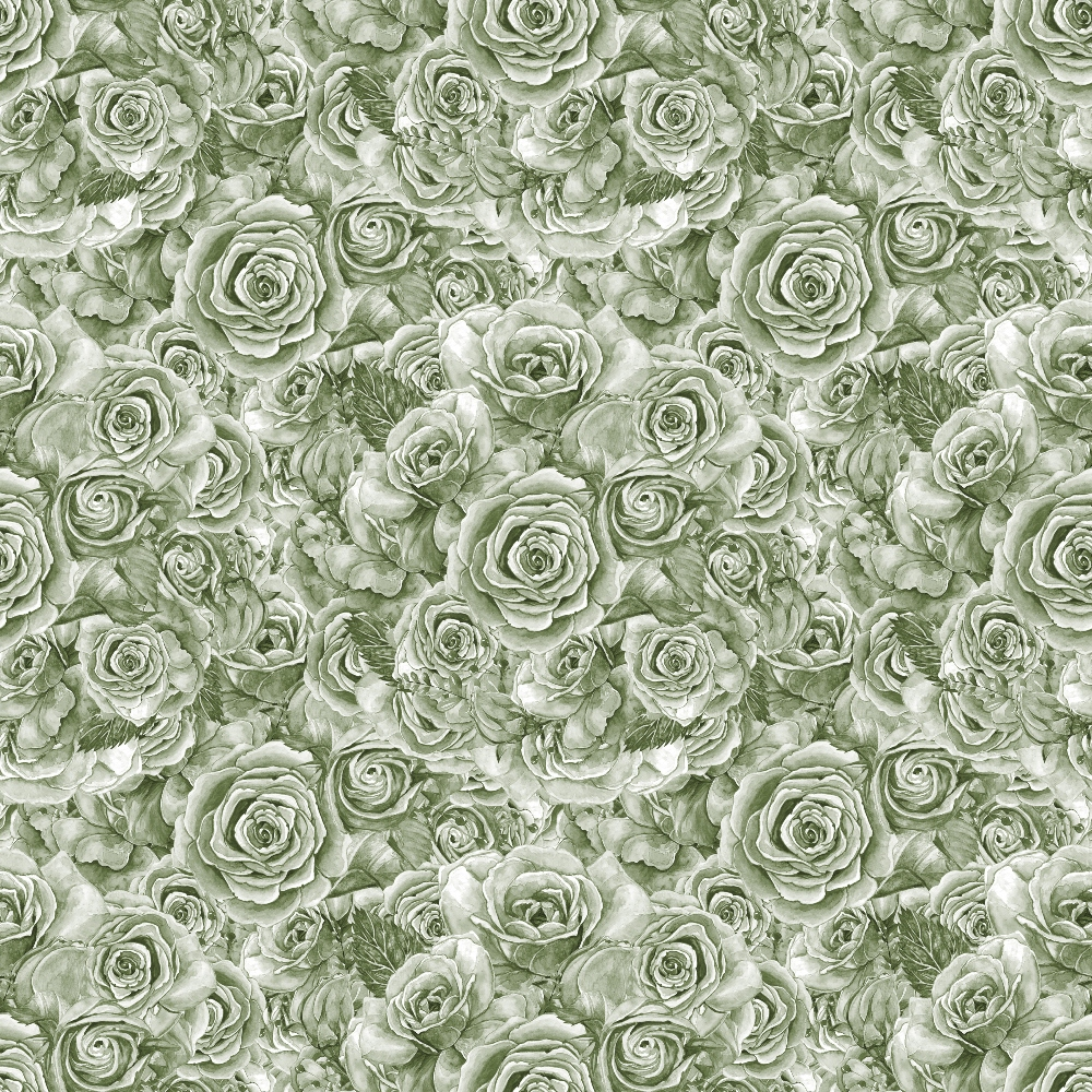 Sepia Blooms Pattern 76 Minky Fabric