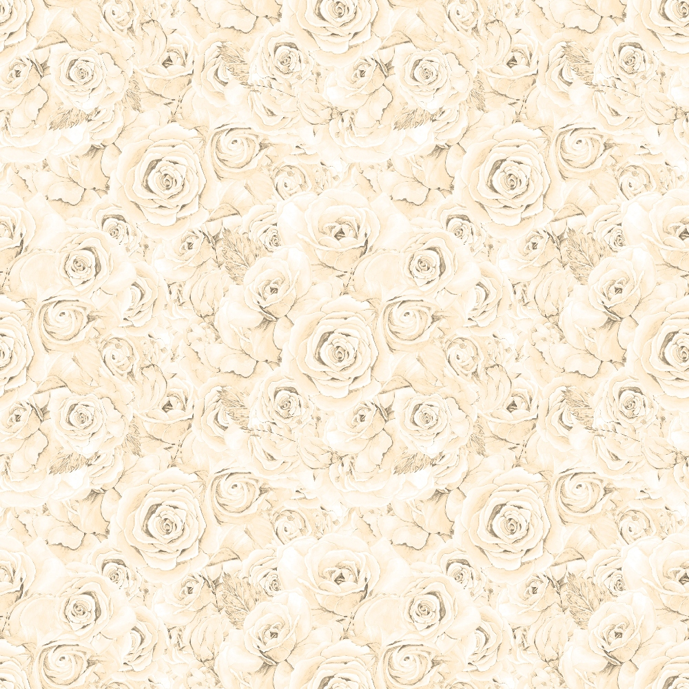 Sepia Blooms Pattern 7 Minky Fabric