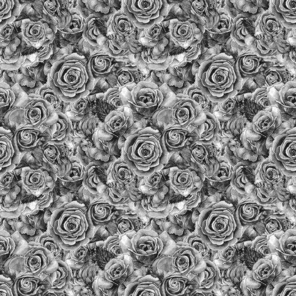 Sepia Blooms Pattern 82 Minky Fabric