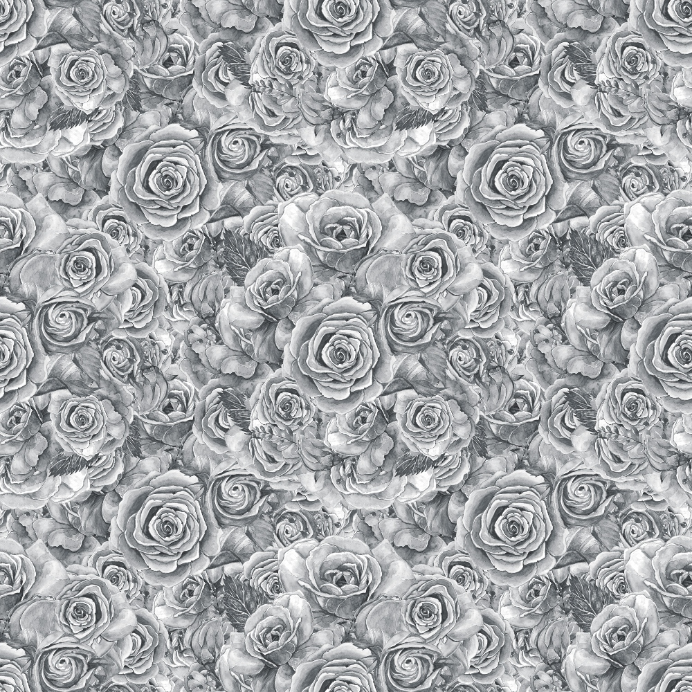 Sepia Blooms Pattern 83 Minky Fabric
