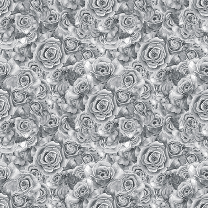 Sepia Blooms Pattern 83 Minky Fabric
