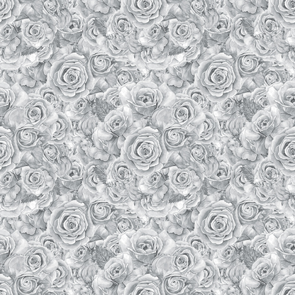 Sepia Blooms Pattern 84 Minky Fabric