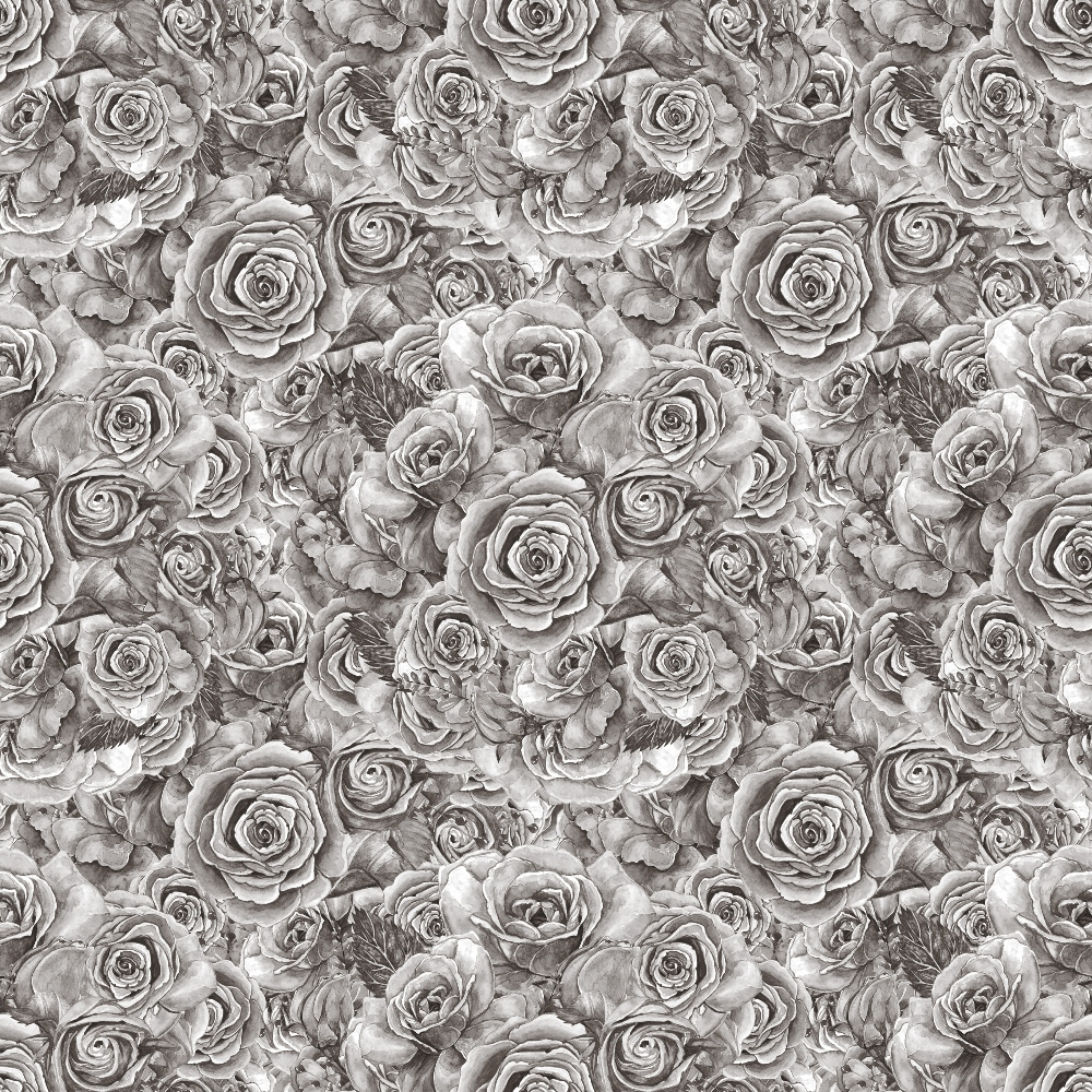 Sepia Blooms Pattern 87 Minky Fabric
