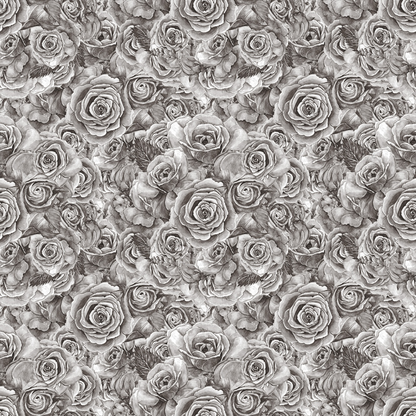 Sepia Blooms Pattern 87 Minky Fabric