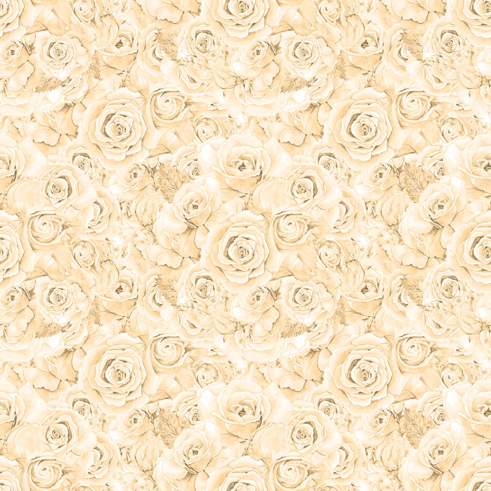 Sepia Blooms Pattern 8 Minky Fabric