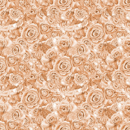 Sepia Blooms Pattern 9 Minky Fabric