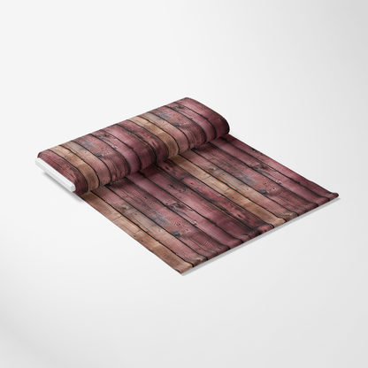 Pink Rose Wood Planks Pattern 1 Quilting Cotton Fabric