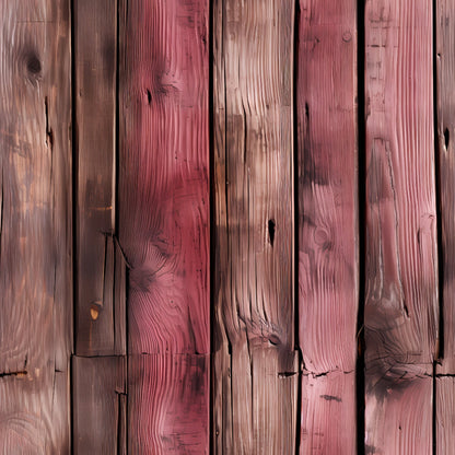 Pink Rose Wood Planks Pattern 3 Quilting Cotton Fabric