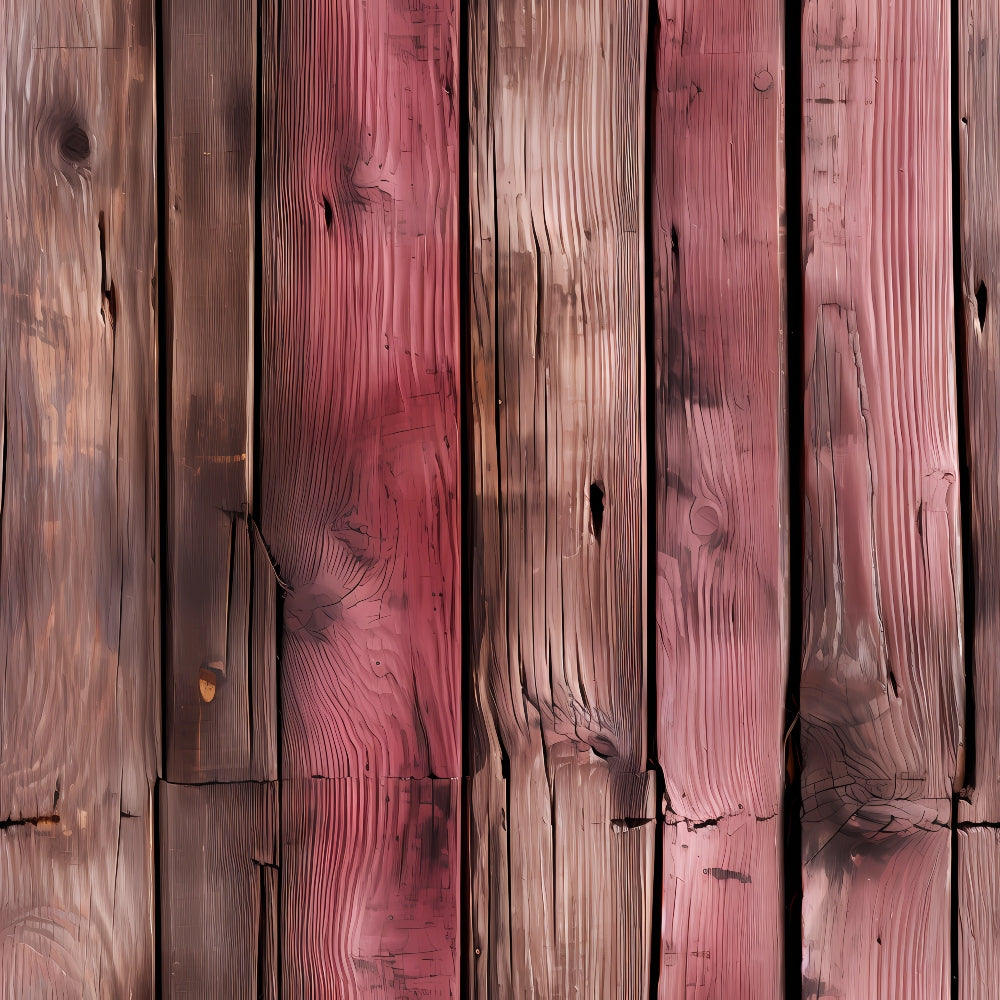 Blush Barn Boards Pattern 3 Minky Fabric