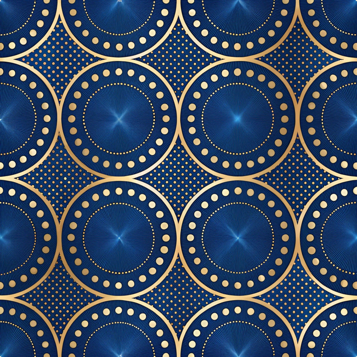 Sapphire Gleam Pattern 11 Minky Fabric
