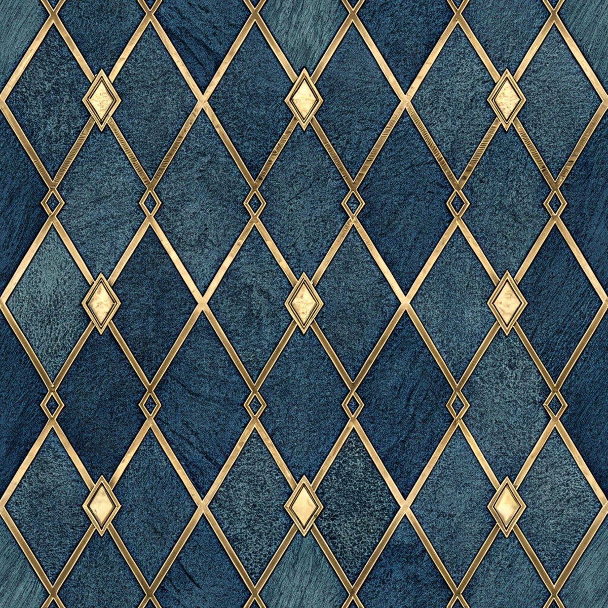 Sapphire Gleam Pattern 12 Minky Fabric
