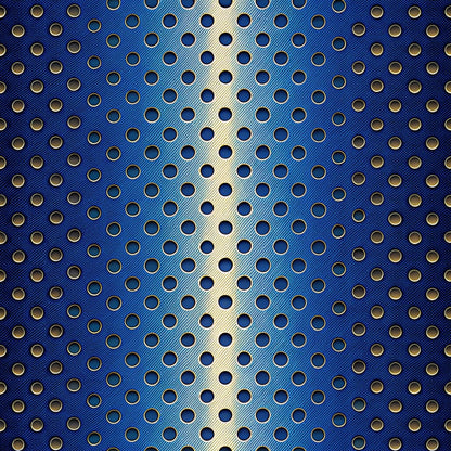 Sapphire Gleam Pattern 18 Minky Fabric