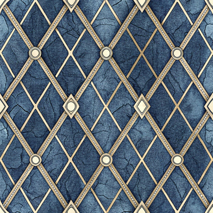 Sapphire Gleam Pattern 19 Minky Fabric