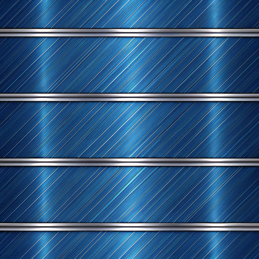 Royal Blue Azure Pattern 6 Quilting Cotton Fabric
