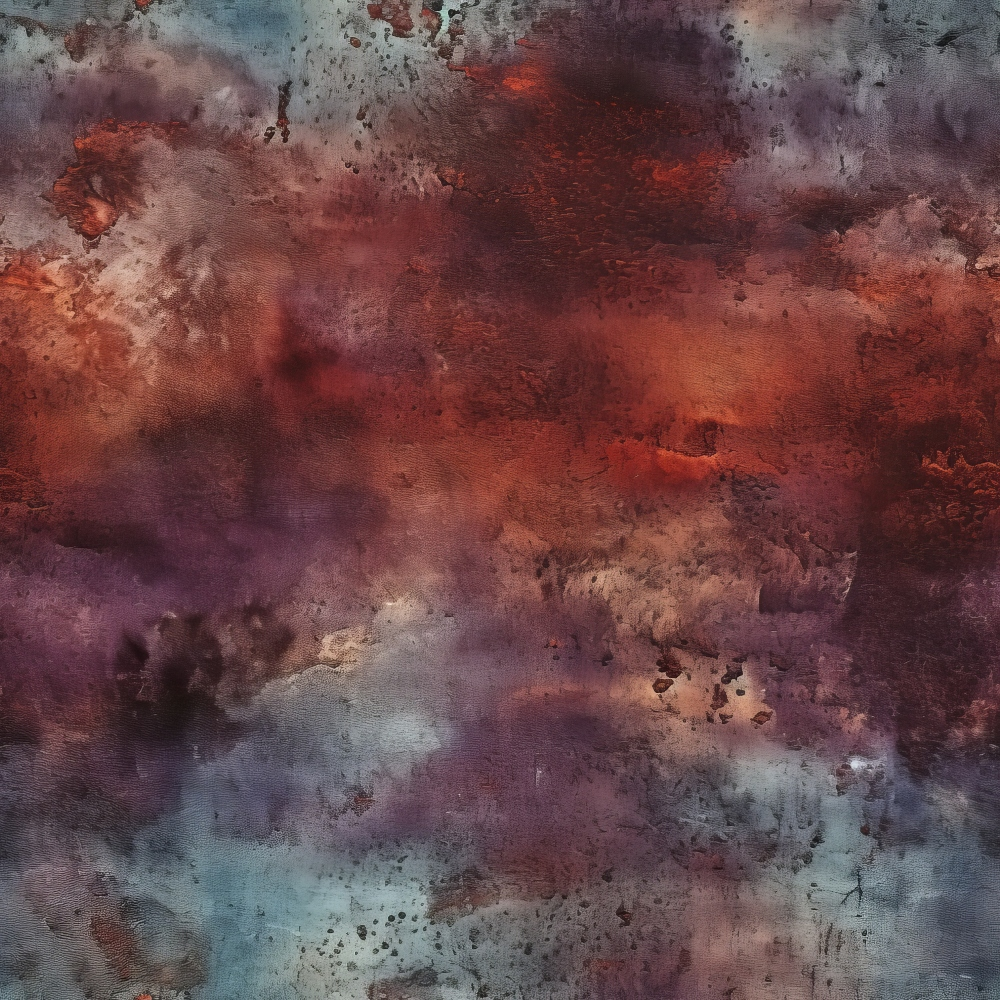 Faded Fresco Pattern 15 Minky Fabric