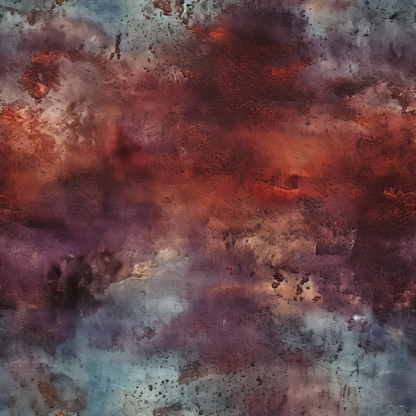 Faded Fresco Pattern 15 Minky Fabric