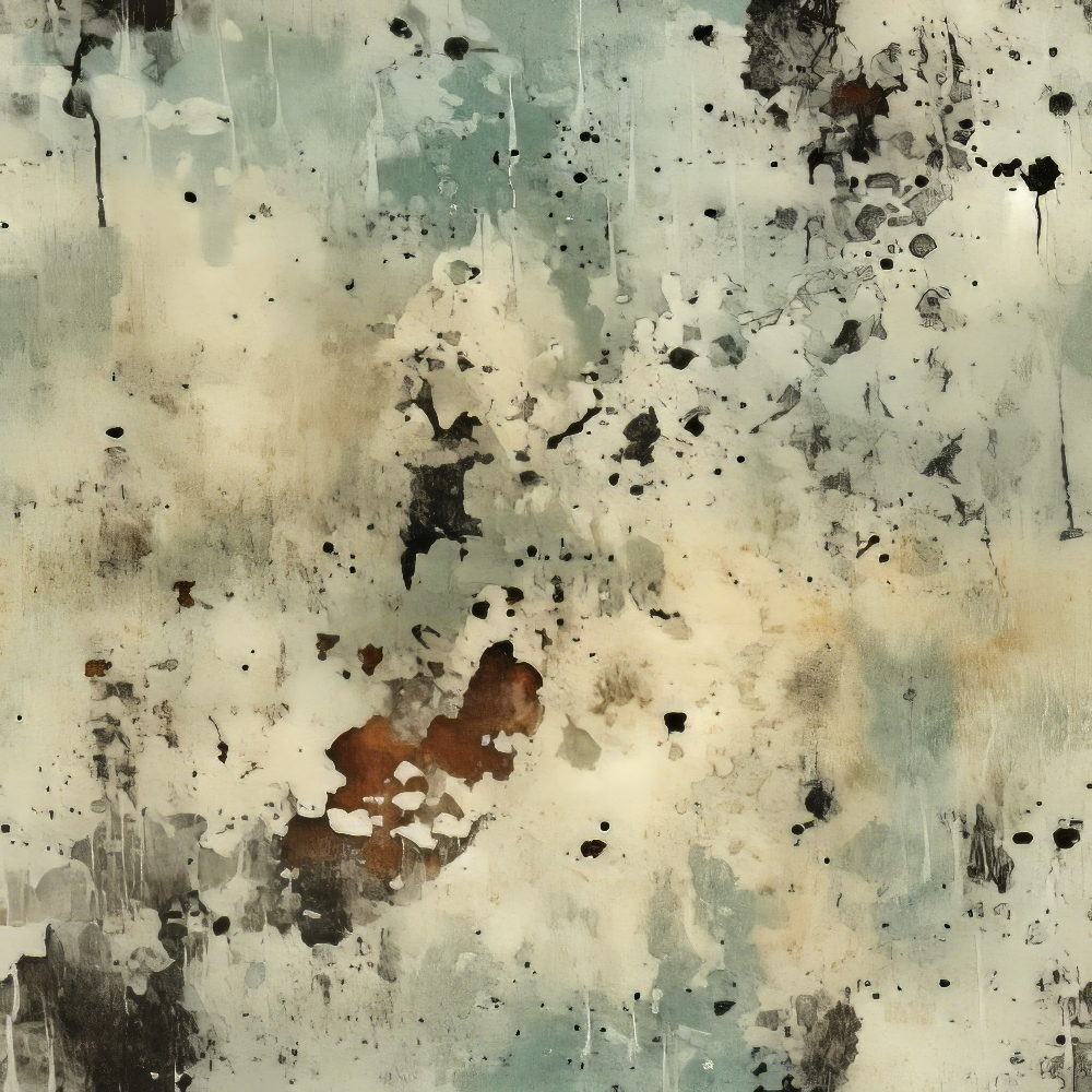 Faded Fresco Pattern 23 Minky Fabric