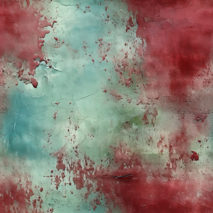 Faded Fresco Pattern 5 Minky Fabric