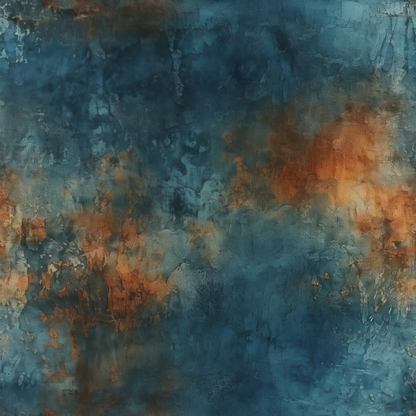 Faded Fresco Pattern 8 Minky Fabric